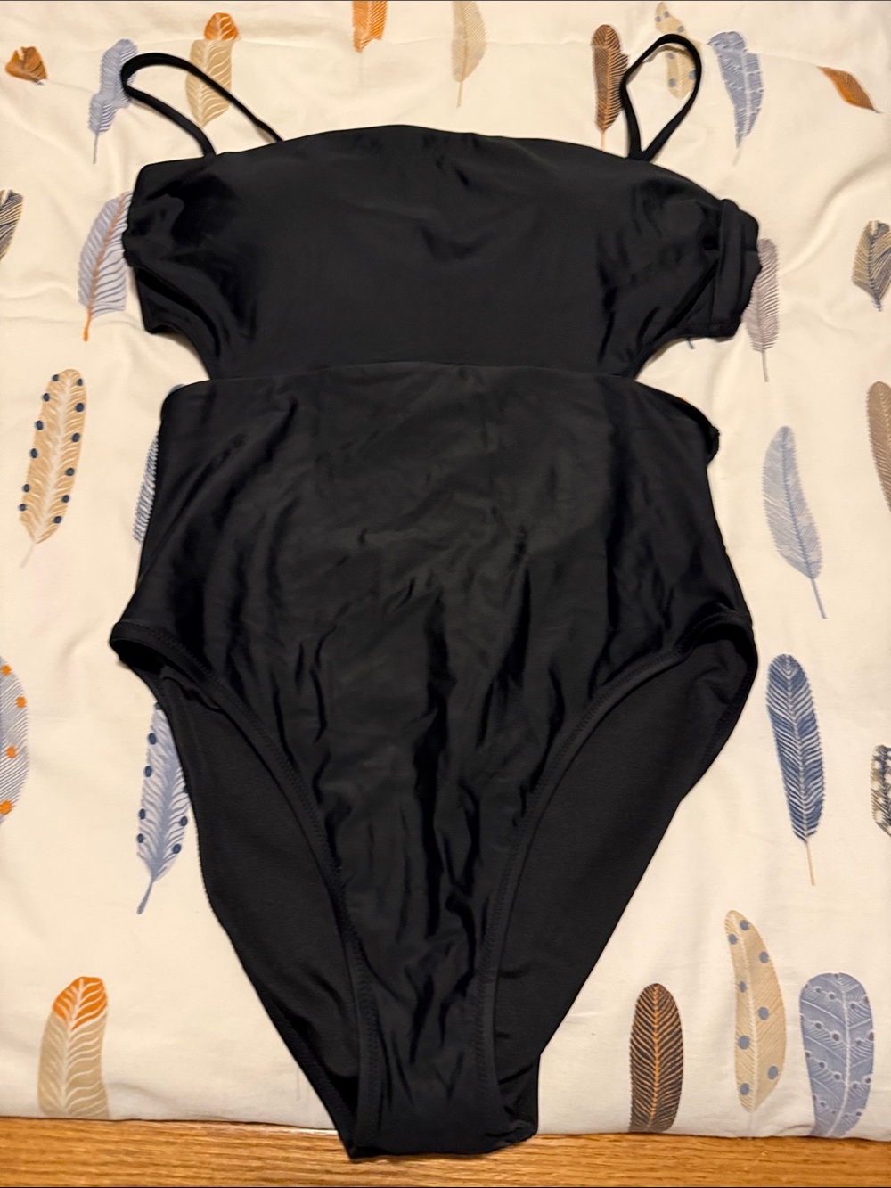 J. Crew Black Women's One-Piece Swimsuit